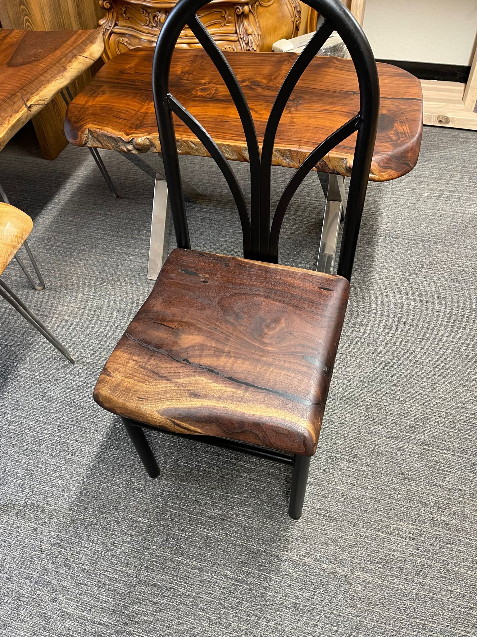 Refinishing wood chairs