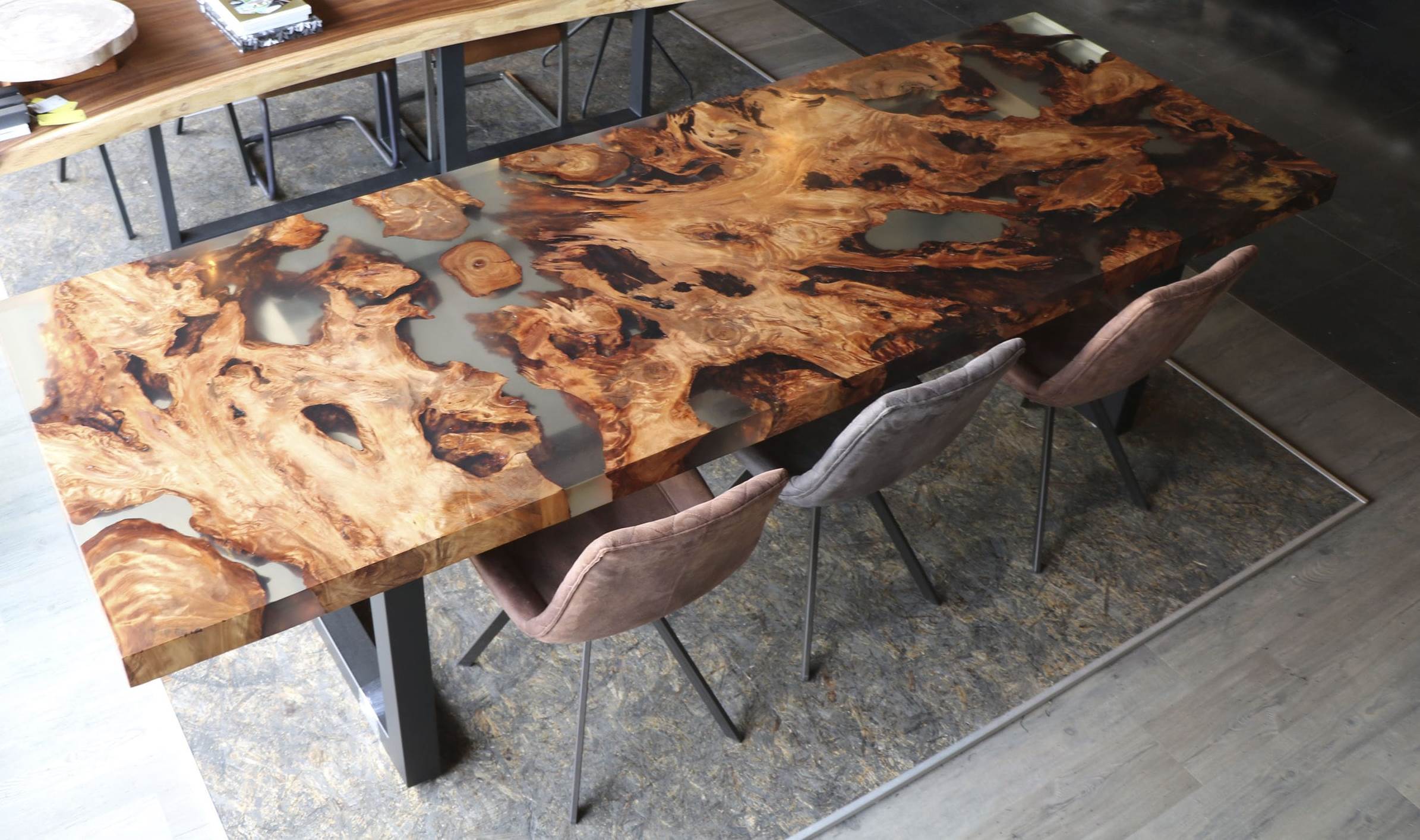 Contemporary Solid Wood Conference Table – 38″ (width) 2 feets