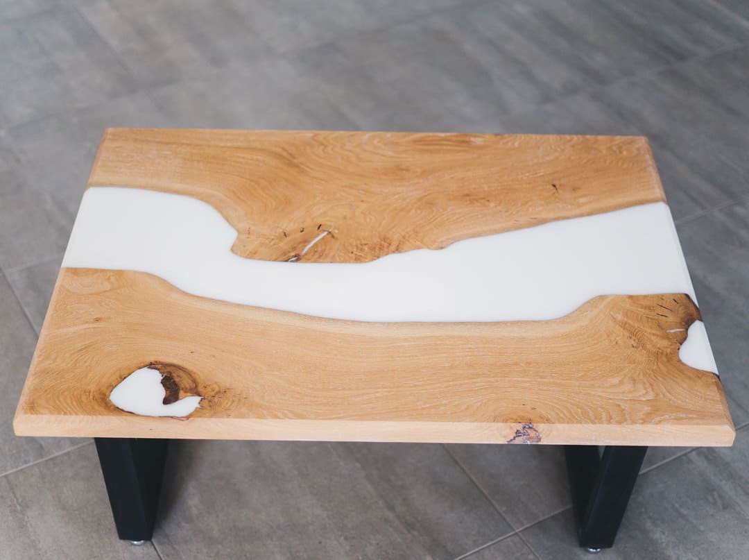 Snow Wood Natural Dining Table