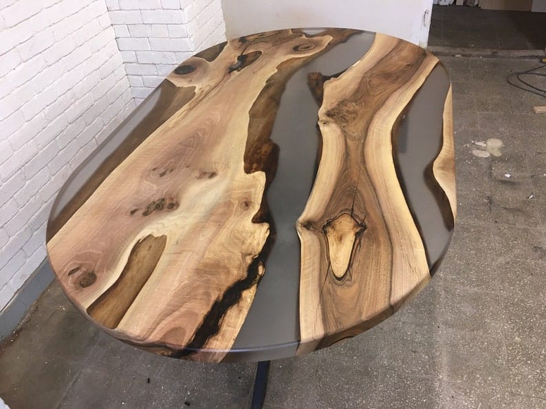 Canadian Maple Epoxy Dining Table
