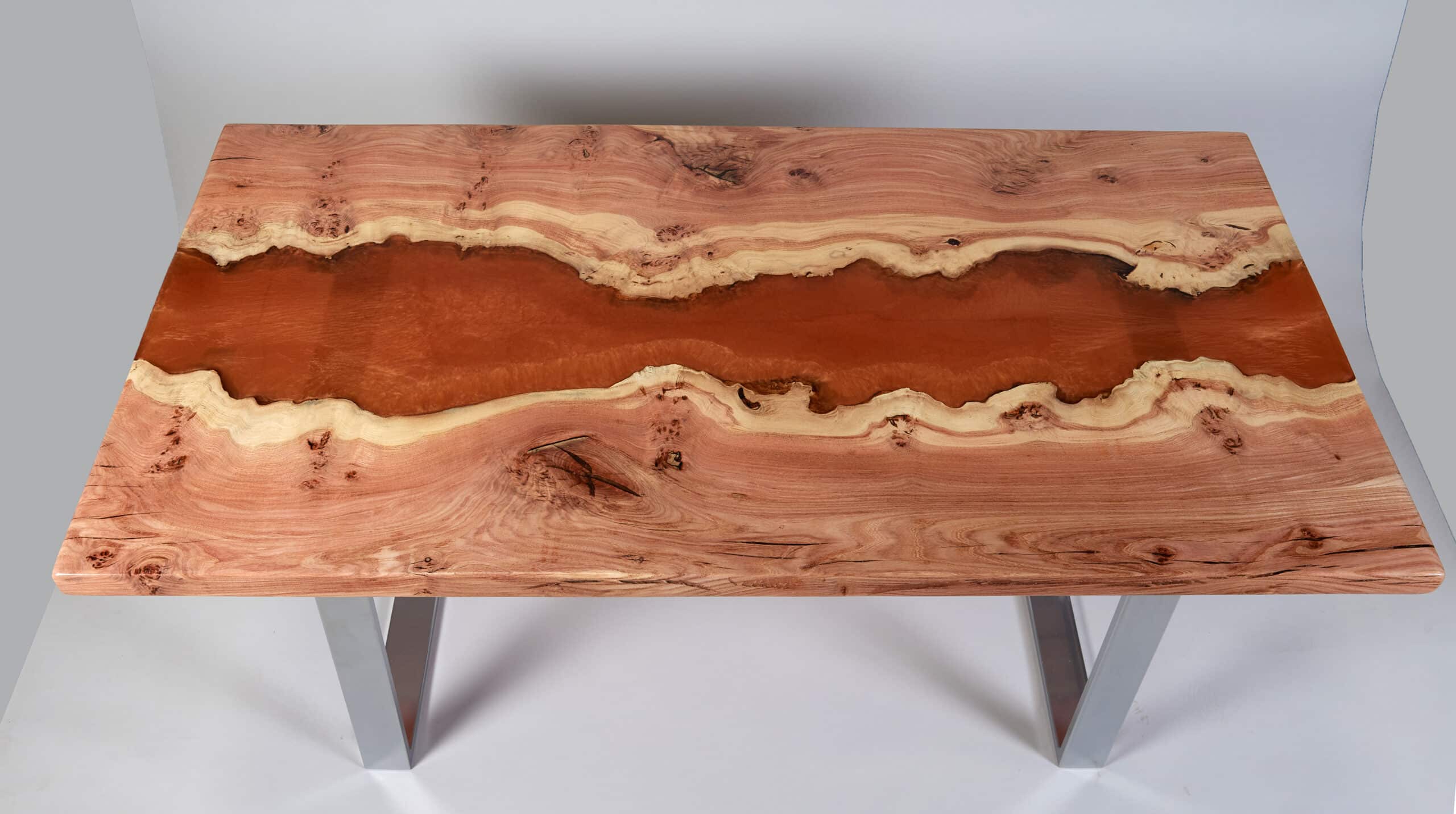 Gold River Natural Wood Table – 38″ (width) 2 feets