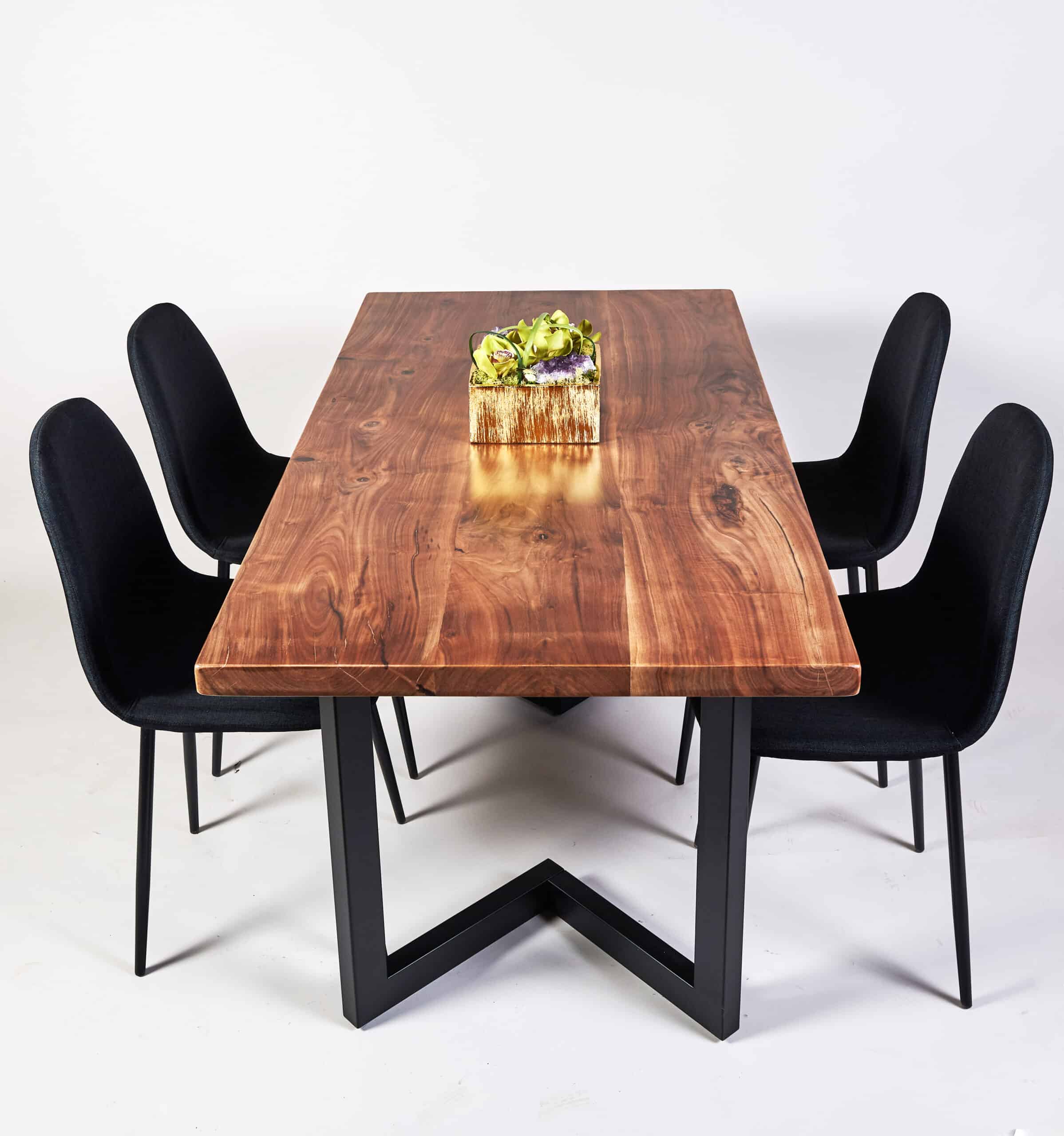 Live Edge Black Walnut Table