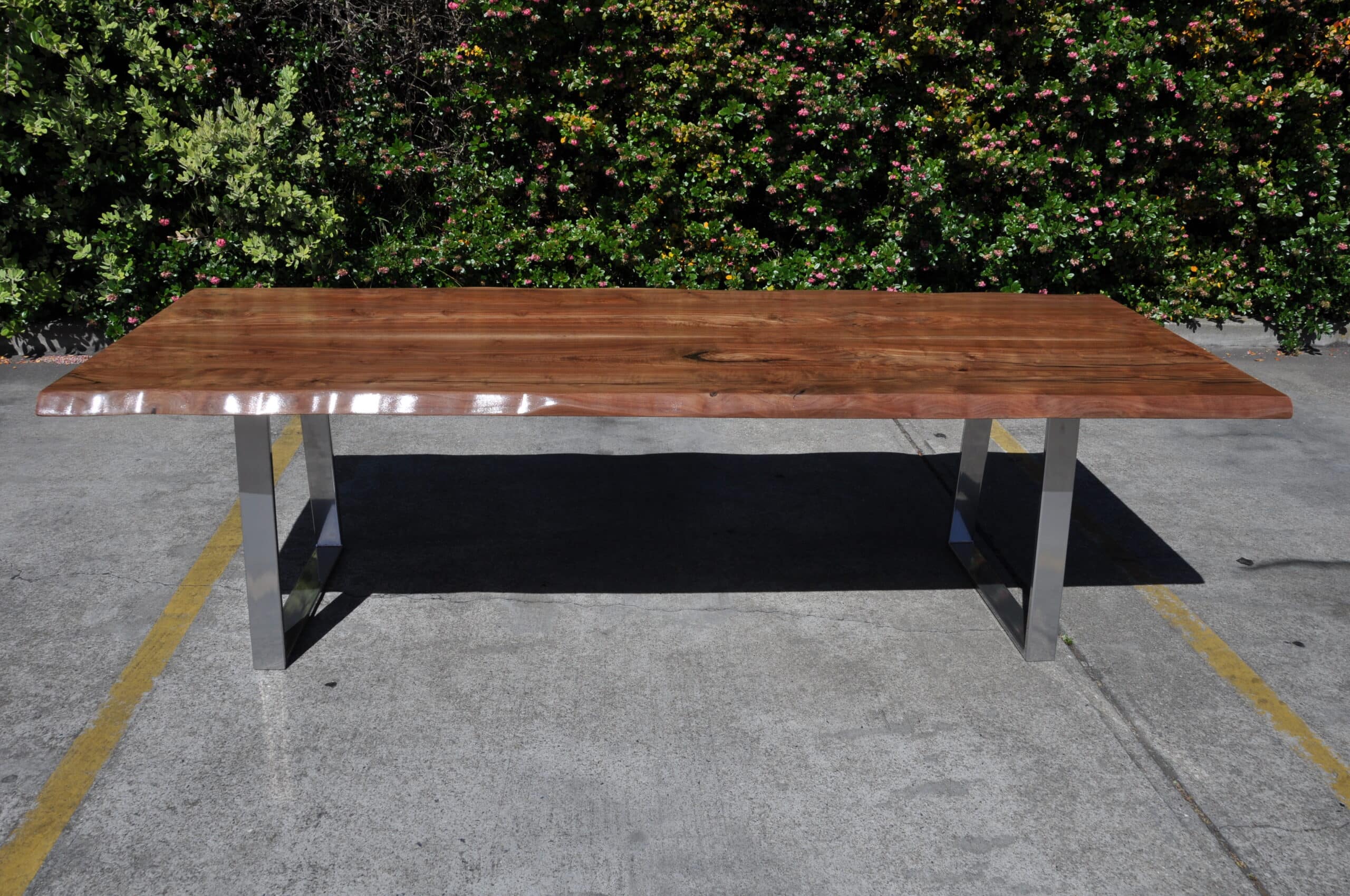 Black Walnut Live Edge Dining Conference Table