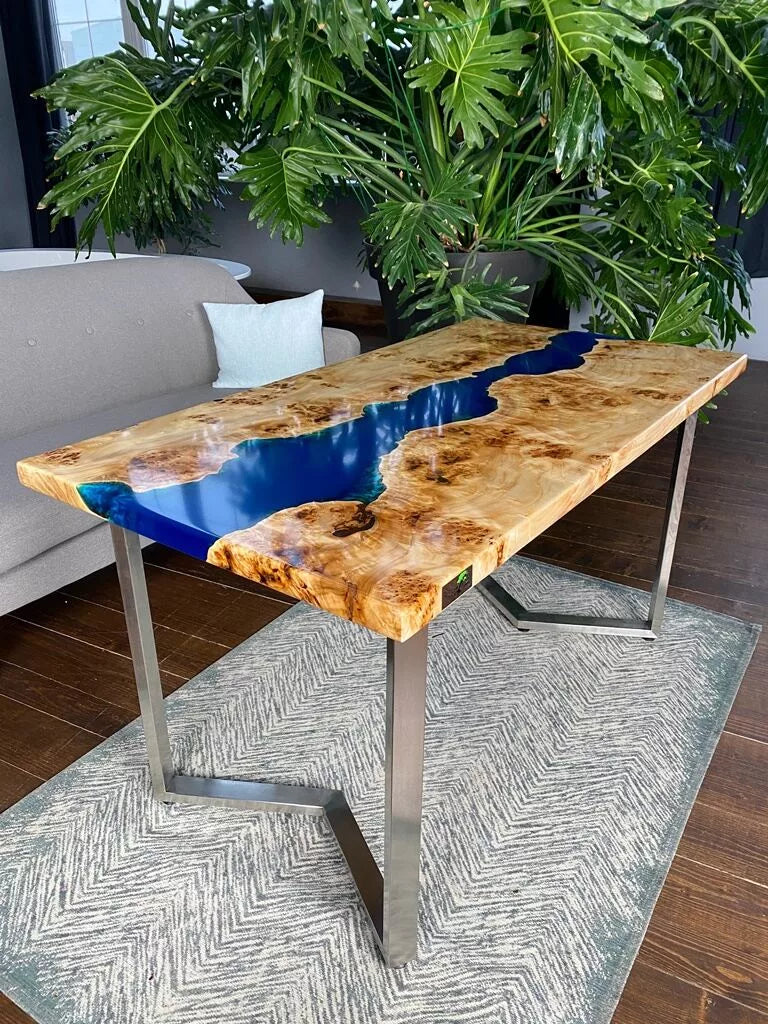 Azure River Poplar Table