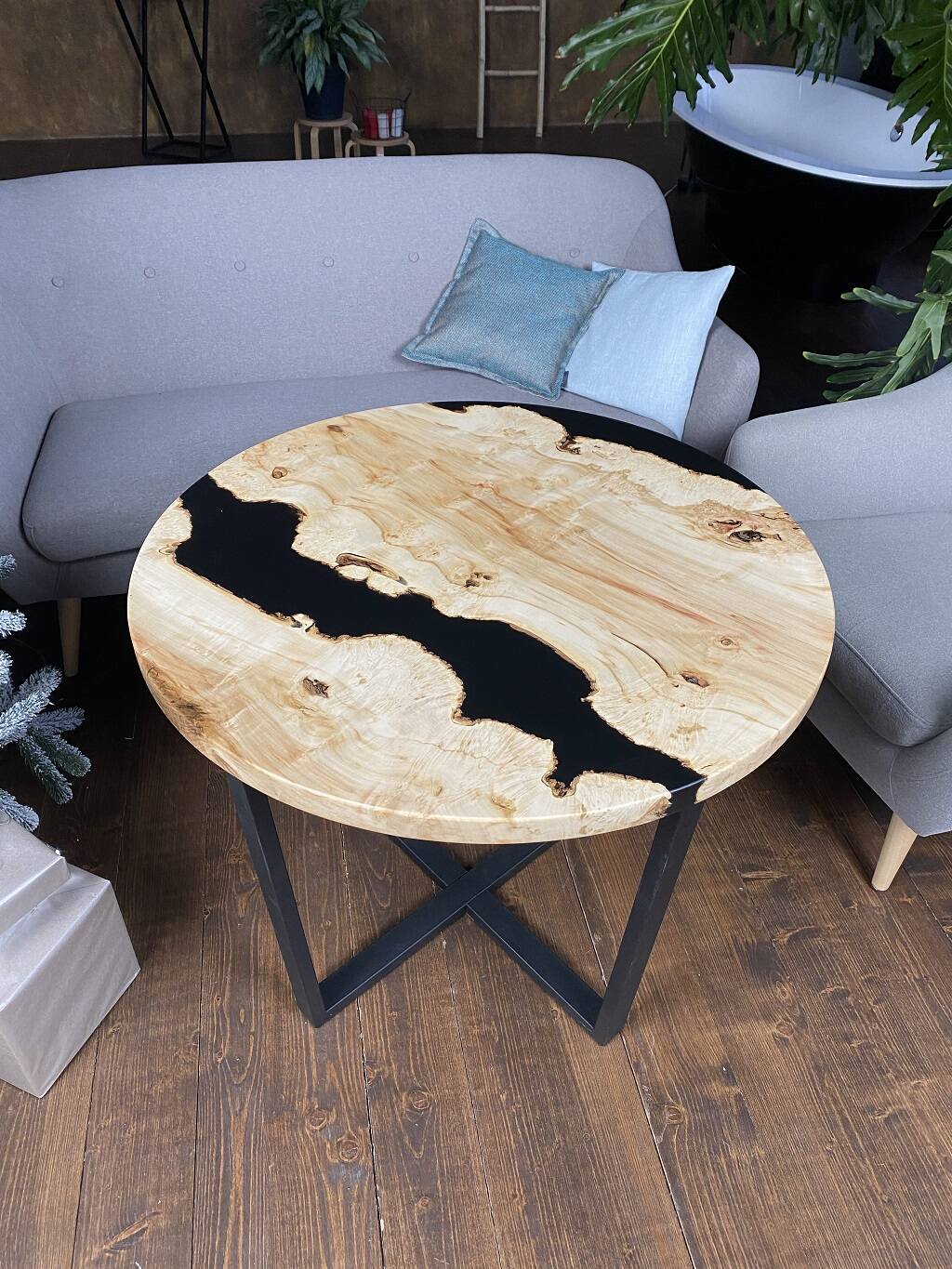 Ebony Maple Fusion Coffee Table