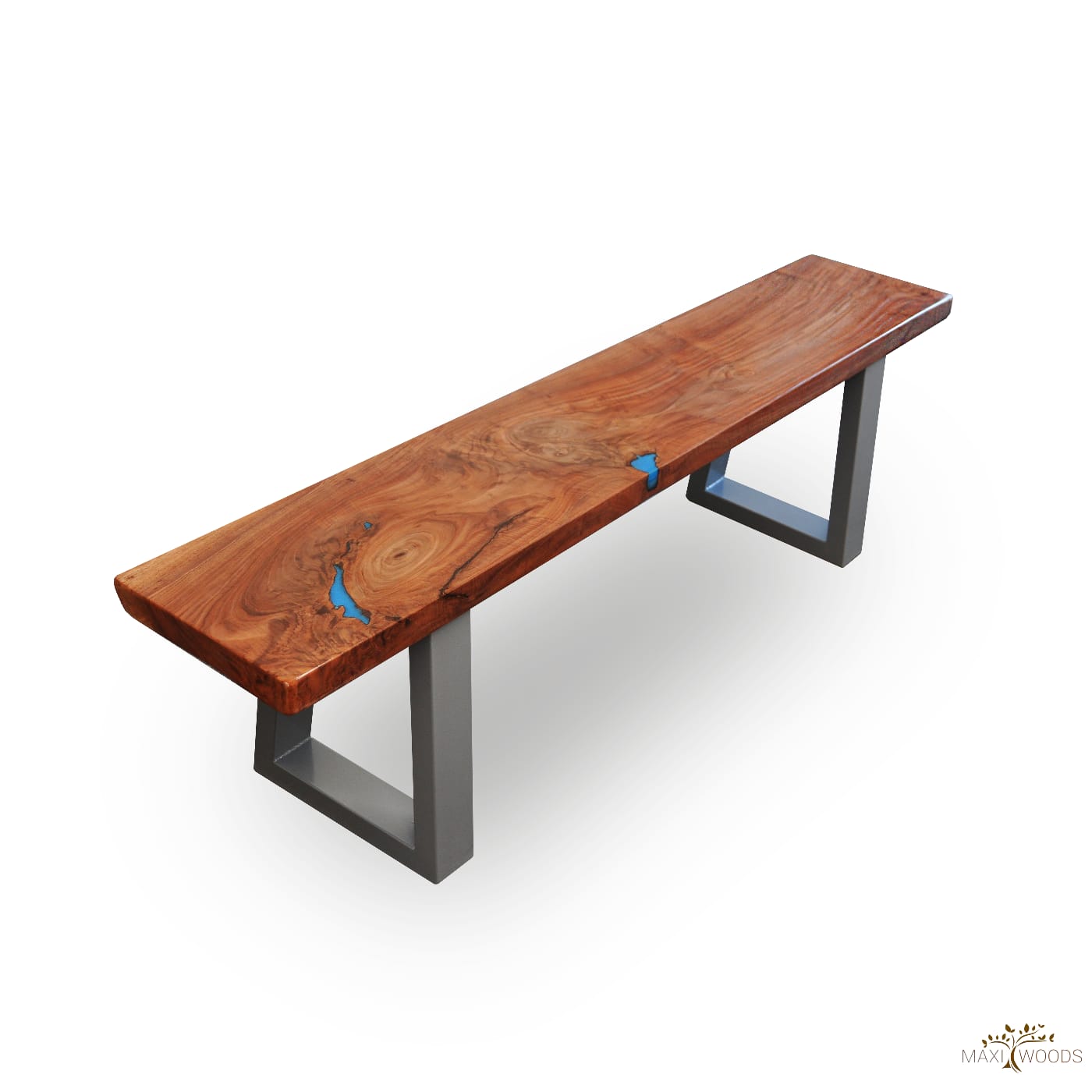 Black Walnut Epoxy Bench