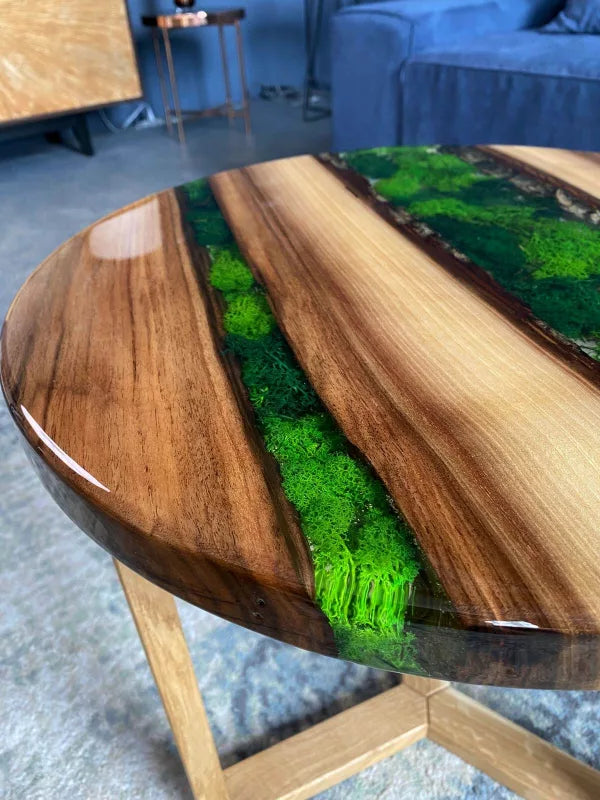 Forest Path Round Table