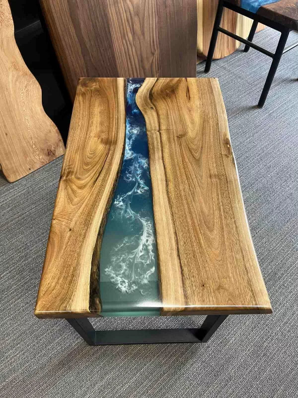 Serene Wave Side Table