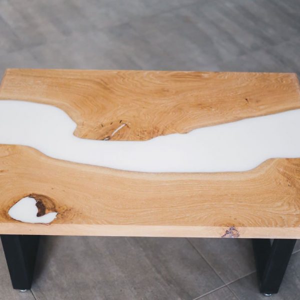 Snow Wood Natural Dining Table