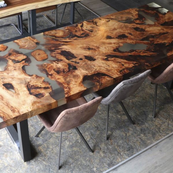 Solid Wood Contemporary Conference Table