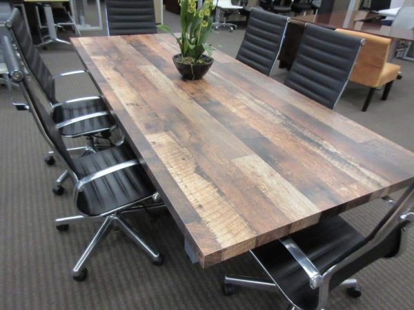 Live Edge Large Conference Table