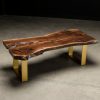 African Cherry Live Edge Conference Table
