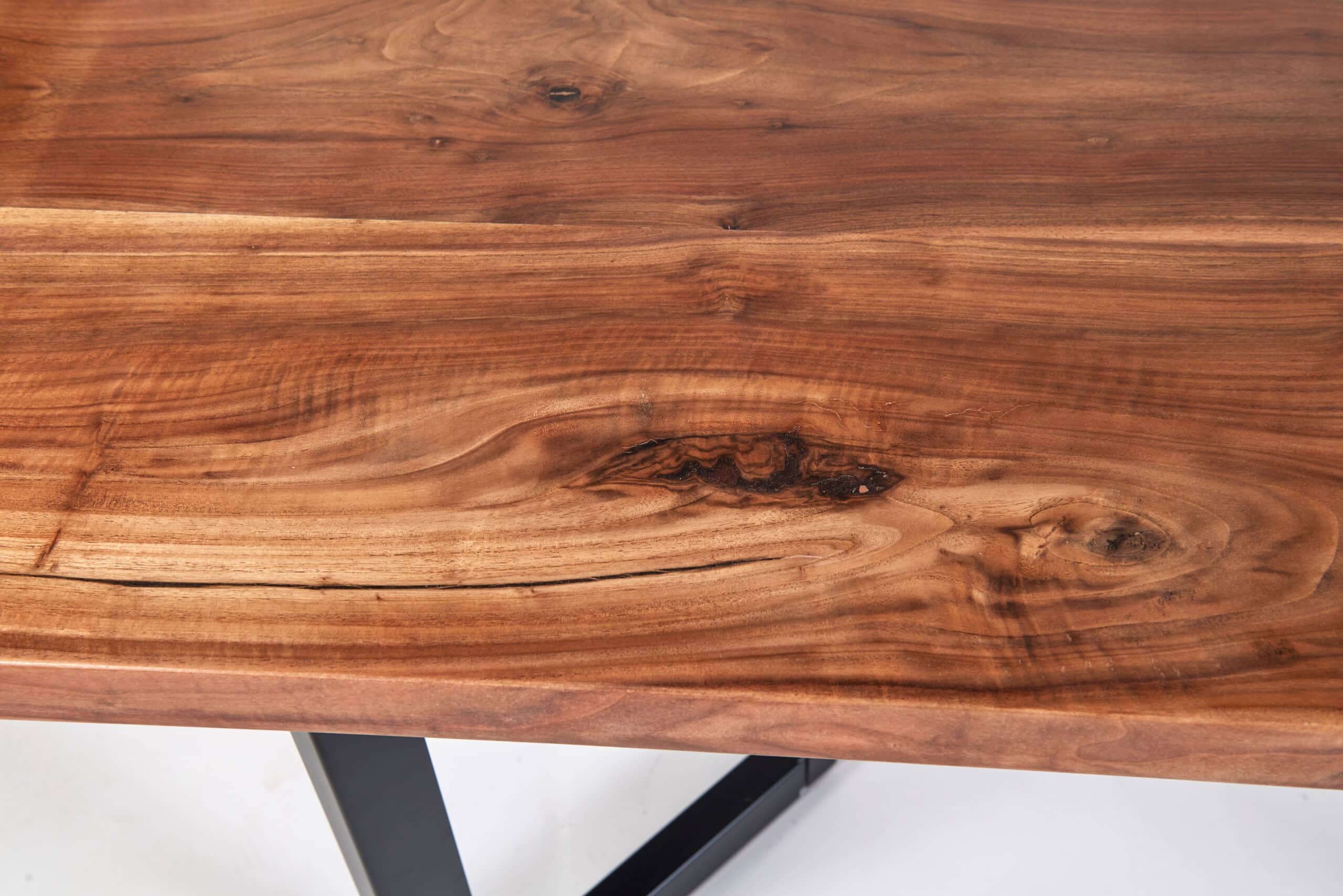 Live edge Black Walnut dining table by wrussellwoodhaus