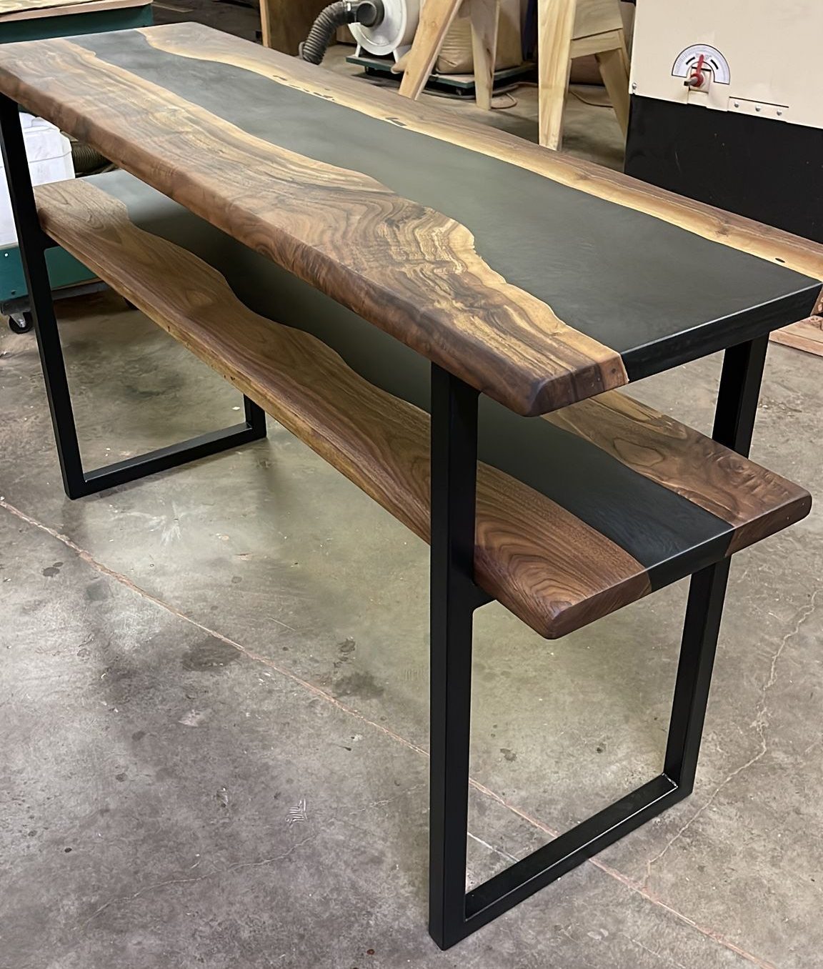 Resin Coffee Table (Custom Order) – MacArthur Woodworks