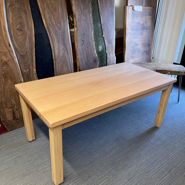 Custom-Made beech wood dining table
