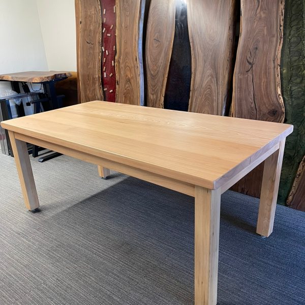 Custom-Made beech wood dining table